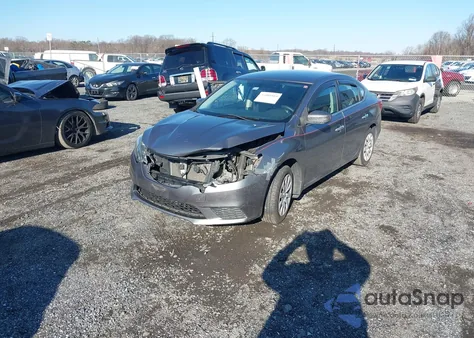 2017 Nissan Sentra S из США, поврежденный, VIN 3N1AB7AP2HY382829